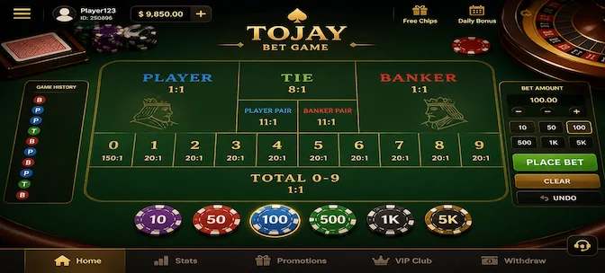 Tojay Bet Game APK